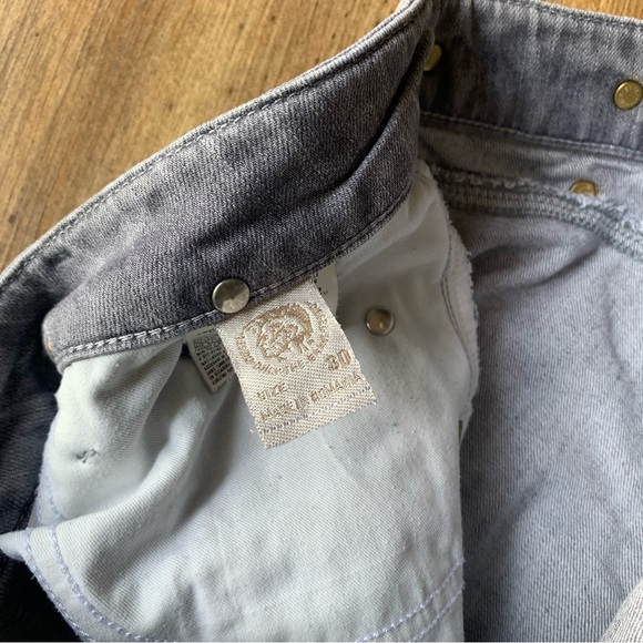 Vintage Y2K Diesel Low Rise Jeans 30 Grey - Picture 8 of 9